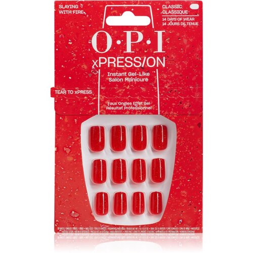 OPI Make ‘Em Jelly! XPRESS/ON umetni nohti Slaying with Fire 30 kos Cene