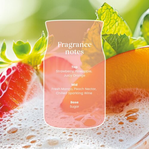 Yankee Candle White Strawberry Bellini di&amp;scaron;eča sveča 368 g Slike