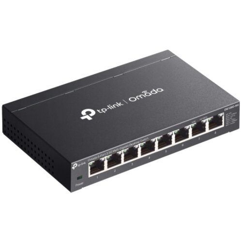 Tp-link DS108G-M2 8 port 2.5 Multi-Gigabit mrežno stikalo / switch Slike
