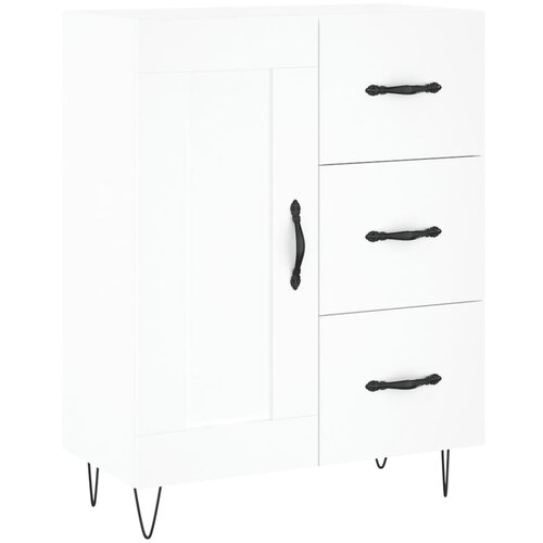 Maison Chic Komoda - Predalnik bela 69,5x34x90 cm inženirski les, (21715824) Cene