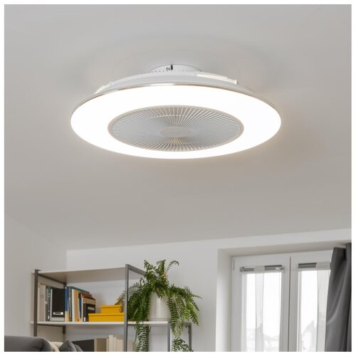  Brilagi - LED prigu&scaron;iva svetiljka sa ventilatorom AURA LED/38W/230V bela + daljinski upravljač Cene