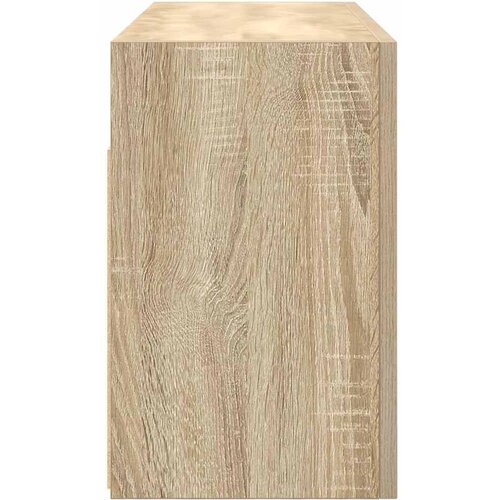  Kupaonski zidni ormarić sonoma hrast 80x25x40 cm izrađeno drvo Slike