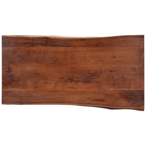  Stolić za kavu sa živim rubovima 115x60x40 cm od drva bagrema Slike