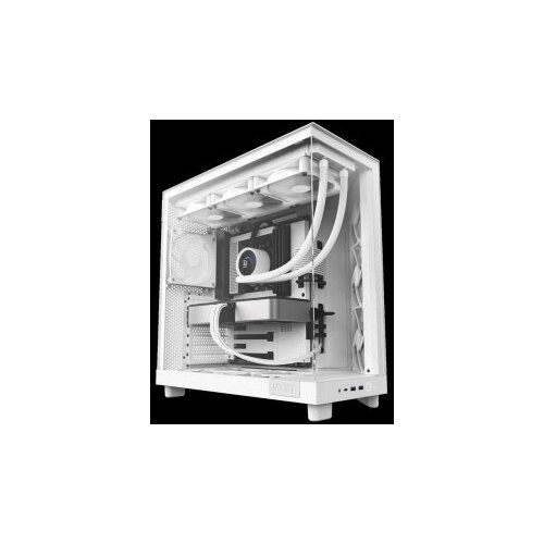 NZXT CASE H6 FLOW WHITE mini-ITX, Micro-ATX, ATX, Mid-tower, 3x fan Cijene