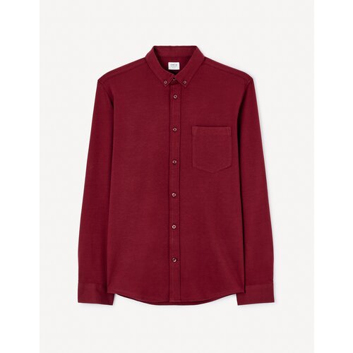 Celio Long Sleeve Shirt Bapik - Men's Cene