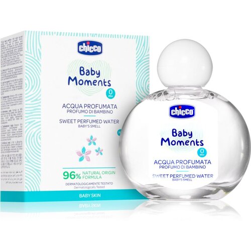 Chicco Baby Moments Sweet Perfumed Water parfemska voda za djecu od rođenja 100 ml Slike