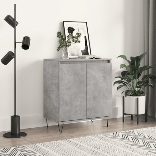  Komoda siva boja betona 60x35x70 cm od konstruiranog drva Cijene
