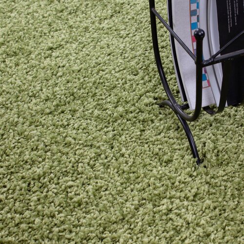 Novel preproga z visokim florom life 1500 100/200 cm tkano zelena Slike