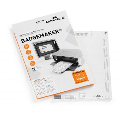 Durable Vložni listi za identifikacijske kartice BADGEMAKER Cene