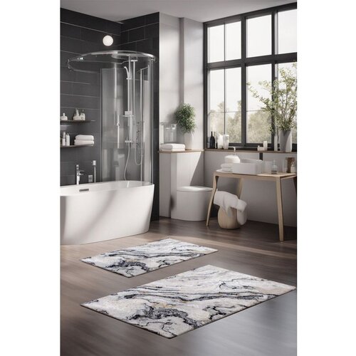 CT-5021 multicolor bathmat set (2 pieces) Cene