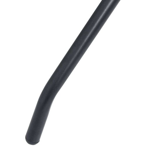 vidaXL 5-dijelni vrtni blagovaonski set od aluminija i tekstilena crni Cene