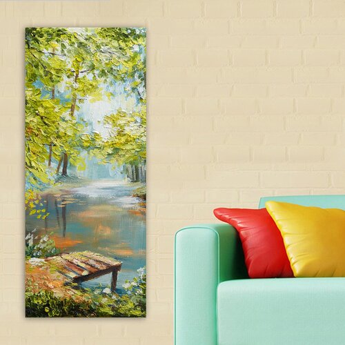 Opviq slika na platnu 50x120cm Cene