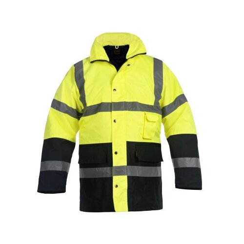 Beorol Zimska jakna neon sa kapuljačom, žuto/crna ( HVJP91BEZXXXL ) Slike