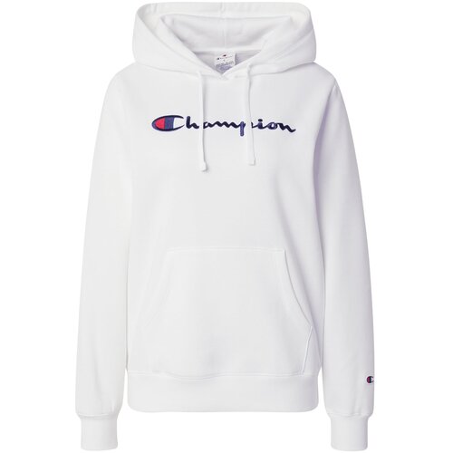 Champion Authentic Athletic Apparel Women‘s Big Logo Slim Fit Hoodie White Cene
