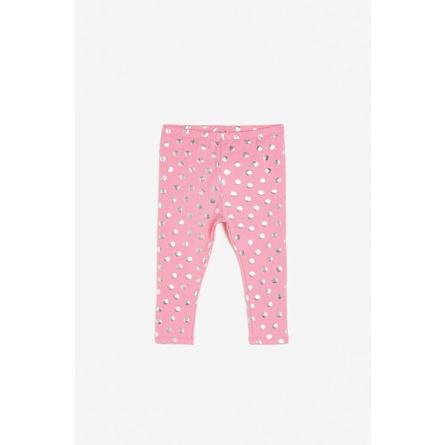 Koton Pink Baby Girl Patterned Tights Slike