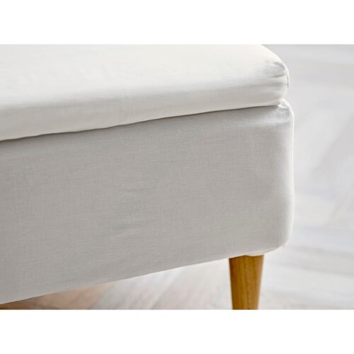 S&amp;ouml;dahl Bela napenjalna bombažna rjuha 180x200 cm Calm &amp;ndash; Slike