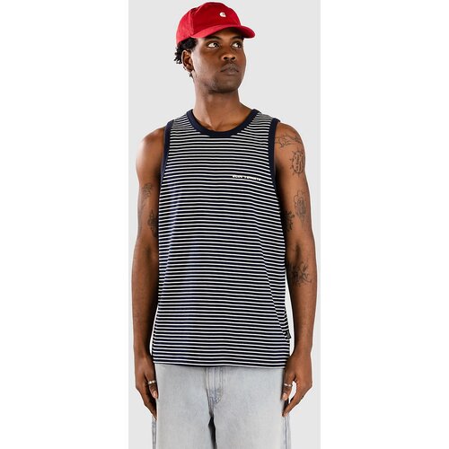 Blue Tomato Logo Majica brez rokavov navy stripe Slike