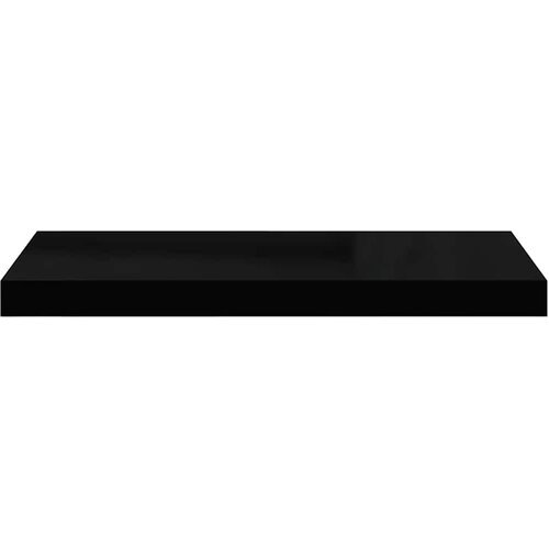  Plutajuće zidne police 4 kom crne 60 x 23,5 x 3,8 cm MDF Slike