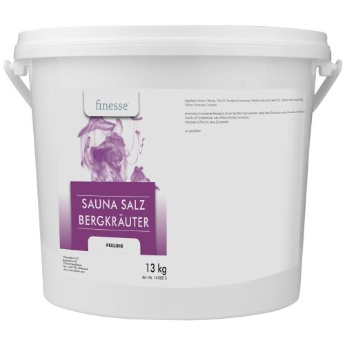 CHEMOFORM finesse&amp;reg; Piling sol za saunu, planinsko bilje, 13 kg Slike