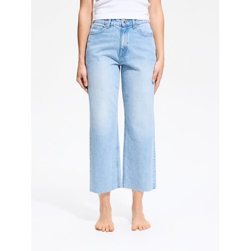 Reserved Straight leg traperice - plava Cijene