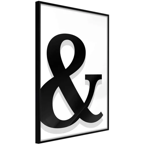  Poster - Ampersand's Shadow 20x30