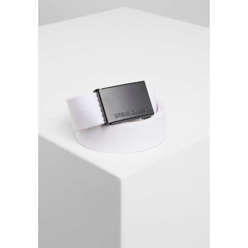 Urban Classics Accessoires Canvas belts white/black Slike