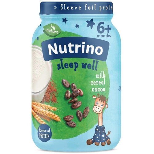 Nutrino mlečna kašica sa pšenicom i kakaom 190g, za uzrast 6+ meseci Cene