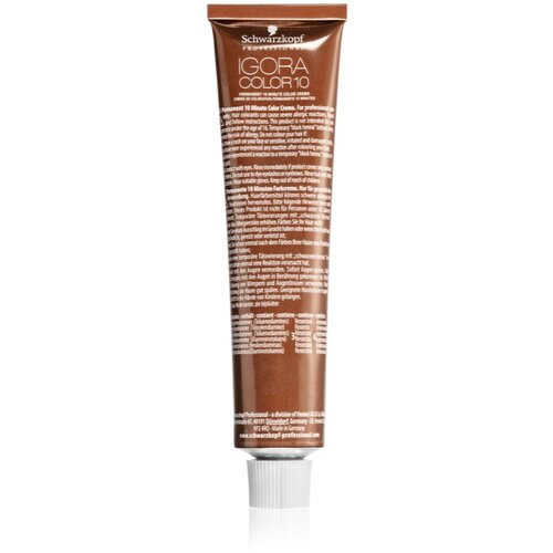 Schwarzkopf Professional IGORA Color 10 permanentna barva za lase odtenek 8-65 Light Blonde Chocolate Gold 60 ml Slike