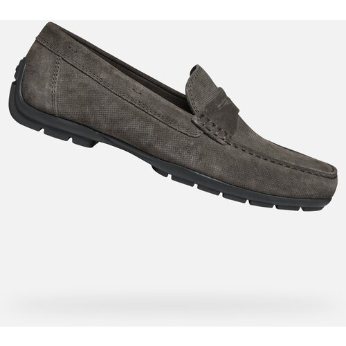 Geox Grey men&amp;#039;s moccasins Moner W 2FIT - Men&amp;#039;s Slike