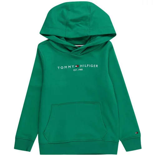 Tommy Hilfiger Majica 'Essential' nočno modra / zelena / rdeča / bela