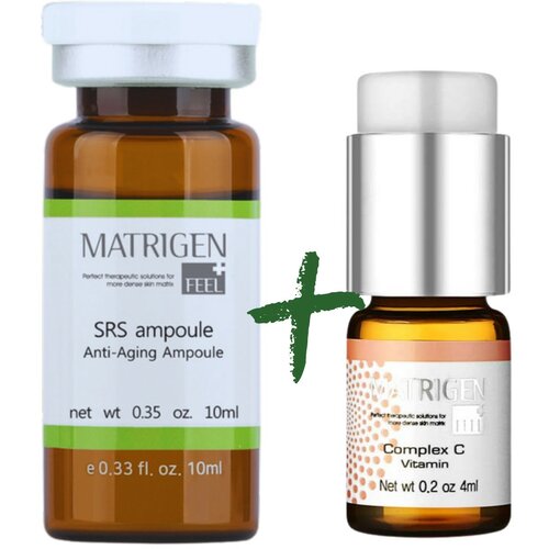 Matrigen Set Vitamin C + SRS Anti-Aging Ampule Cene