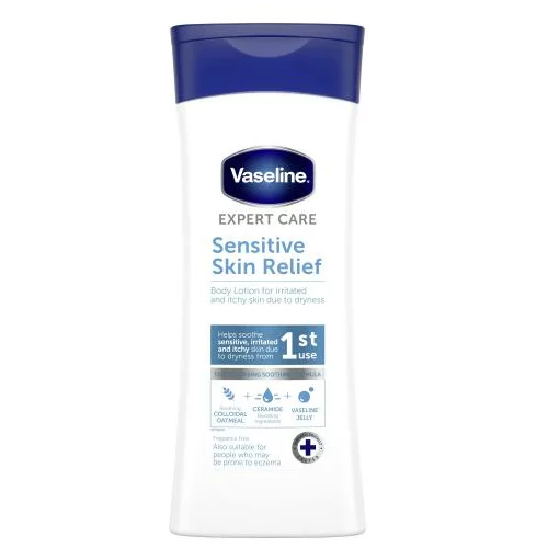 Vaseline Intensive Care Sensitive Skin Relief losjon za telo 400 ml unisex