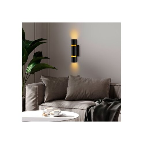Opviq vall lamp zidna lampa u crnoj boji luxora 15381 Slike