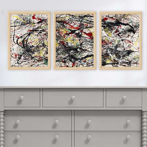 Wallity Set uramljenih slika 3NTC_UN1438755097, 3 Dela Cene