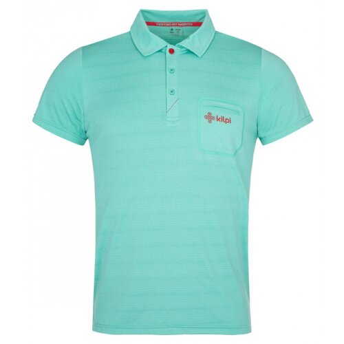 Kilpi GIVRY-M TURQUISE men's polo shirt Cene