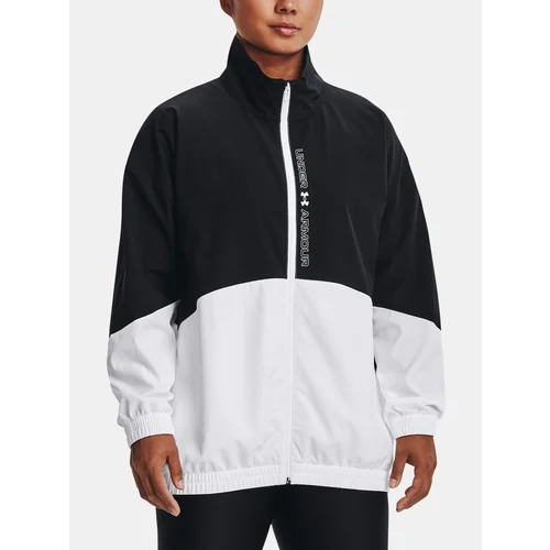Under Armour Jacket Woven FZ Oversized Jacket-BLK - Women