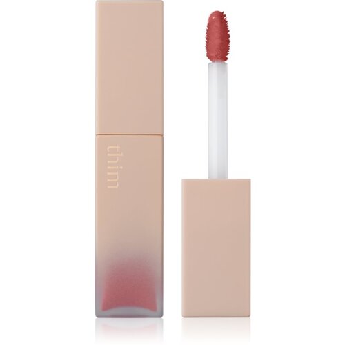 Thim Satin Lip Glaze dolgoobstojni sijaj za ustnice z vlažilnim učinkom odtenek 03 Fig Noir 6 g Slike