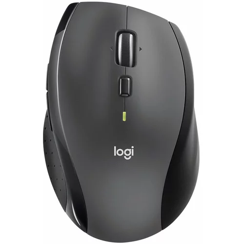 Logitech marathon M705 wireless mouse - charcoal - 2.4GHZ - emea - M705