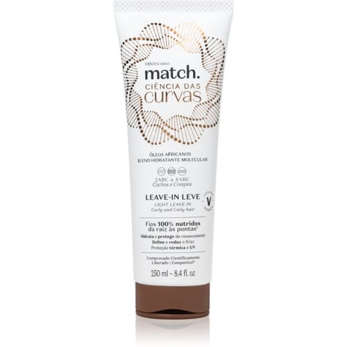 Match. Ciência das Curvas krema za lase 250 ml Cene