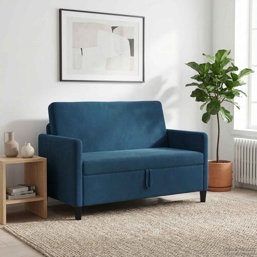 SOFA s pohranom Plava 122 x 78 x 87 cm Poliester Cene