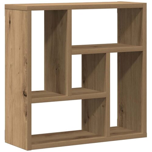  Zidna polica Artisan hrast 45x16x45 cm izrađeno drvo Slike