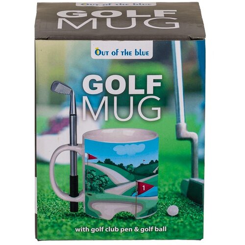 Golf skodelica s kemičnim svinčnikom in žogico Slike