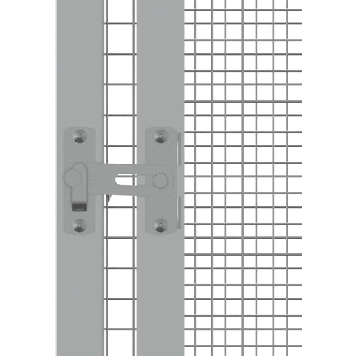  Kavez za ptice sivi 302,5x324,5x211,5 cm od pocinčanog čelika Slike