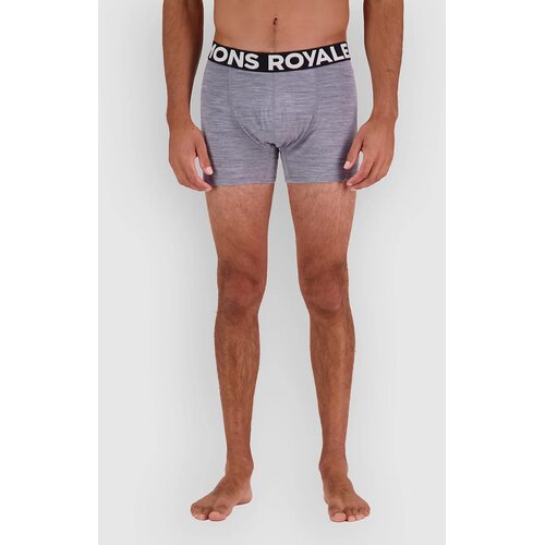 Mons Royale Merino Hold 'Em Shorty Boksarice grey heather Cene