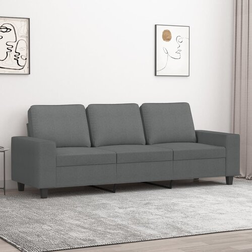 vidaXL Trosed svetlo siv 180 cm blago Cene