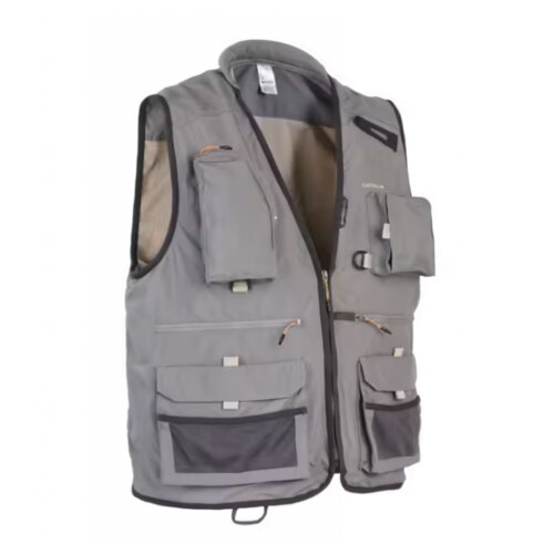 Olimp Sport Prsluk za ribolov Sivi 500 Cene