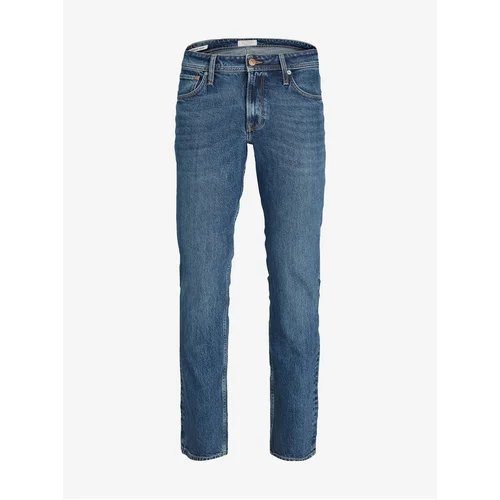 Jack & Jones Blue Mens Slim Fit Jeans Tim - Men