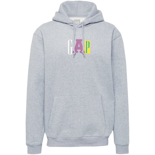 GAP Majica rumena / pegasto siva / lila / bela Slike