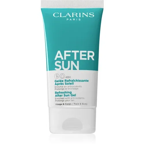 Clarins After Sun Refreshing After Sun Gel pomirjajoč gel po sončenju za podaljšanje porjavelosti 150 ml