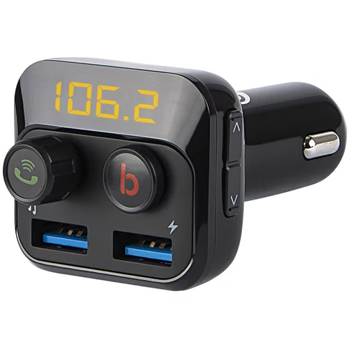  Bluetooth 5.0 auto FM transmiter MP3 2x USB 3.0 12-24V SD SUPER BASS